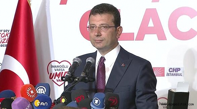 İmamoğlu: "Taksim'i Herkesin Zevk Alacağı Bir Alana Dönüştüreceğiz"