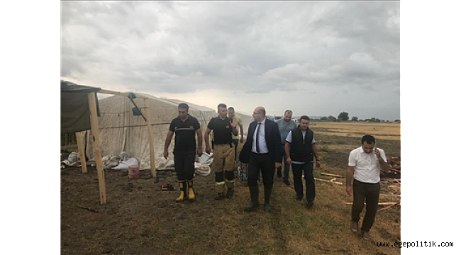 İzmir Büyükşehir Belediyesi Kınık için seferber oldu