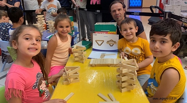 İZMİR PARK'TA ÇOCUKLAR, “AKIL VE ZEKA OYUNLARI”NDA BULUŞTU!