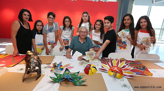 ŞAİR-YAZAR HÜSEYİN YURTTAŞ’TAN MİNİK SANATÇILARA TAVSİYELER: