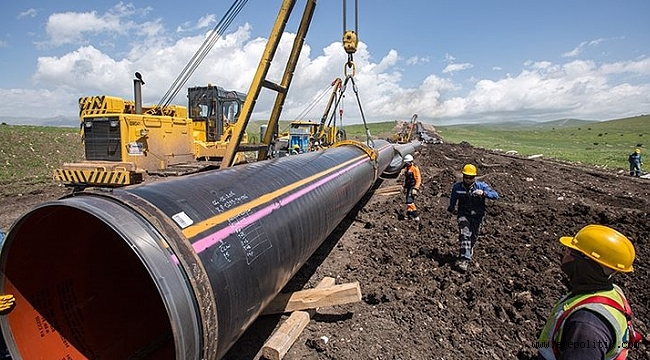 TANAP Gaz Teslimatına Başladı