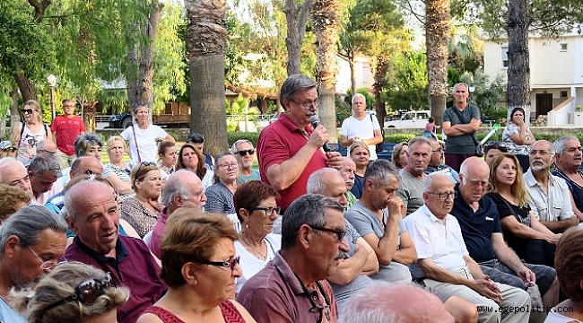 YENİ FOÇA’DA HALK TOPLANTISI