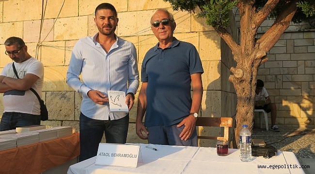 ATAOL BEHRAMOĞLU, FOÇA KİTAP GÜNLERİ’NE KATILDI