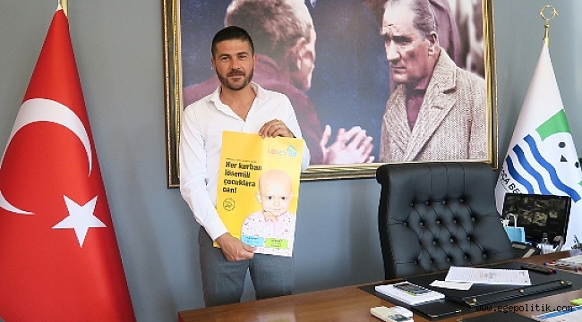 BAŞKAN GÜRBÜZ, LÖSEV GÖNÜLLÜSÜ OLDU