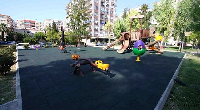 BAYRAKLI'DA PARKLARA REVİZYON ÇALIŞMALARI YAPILACAK
