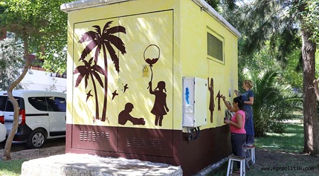 Buca’nın trafoları tablo oluyor