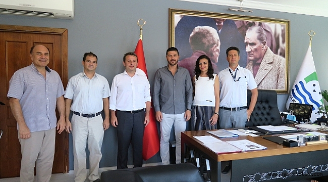 DENİZ BİLİMCİLER, BAŞKAN GÜRBÜZ’Ü ZİYARET ETTİ