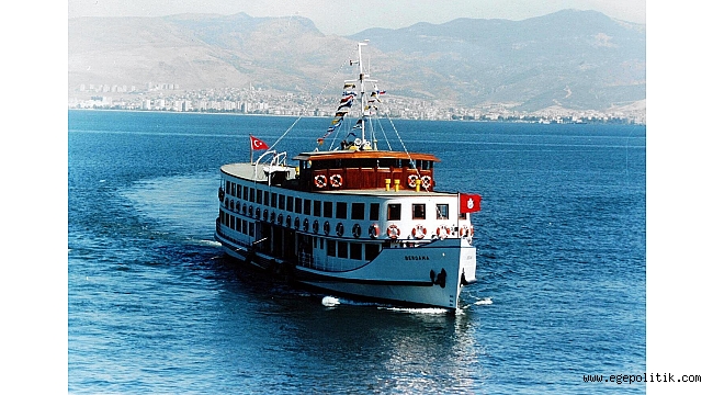 Nostalji Vapuru İzmir Körfezi&#039;nde sefere çıkıyor