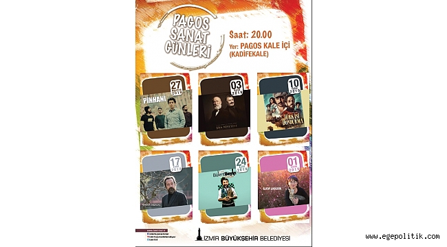 Pagos Sanat Günleri başlıyor