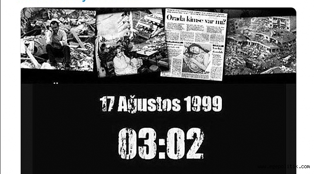 Ünlüler 17 Ağustos Depremini Unutmadı