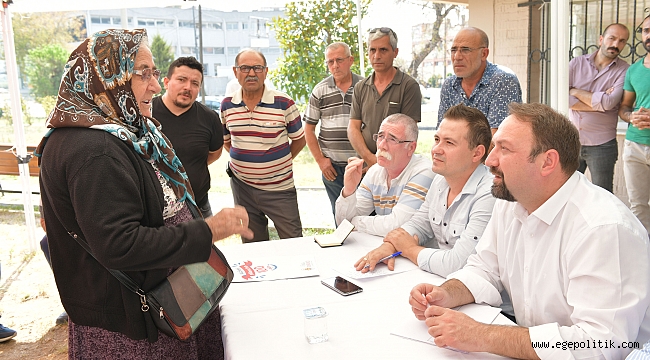 BAŞKAN GÜMRÜKÇÜ MAHALLE BULUŞMALARINA DEVAM EDİYOR