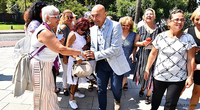 Başkan Soyer'den kadın çalışmalarına destek sözü