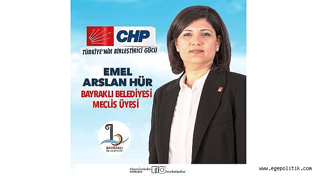 Bayraklı Belediye Meclis Üyesi Emel Arslan Hür'den Örnek Davranış