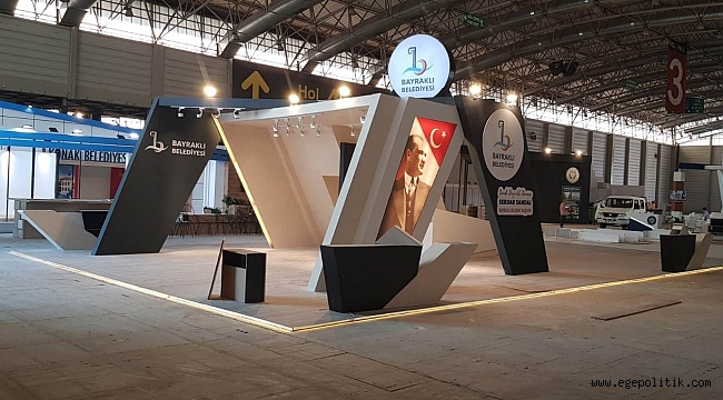 BAYRAKLI BELEDİYESİ FUARA HAZIR