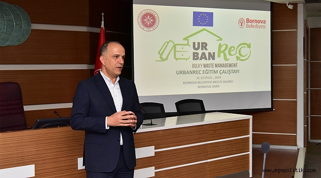 Bornova'da hacimli atıklara AB destekli çözüm