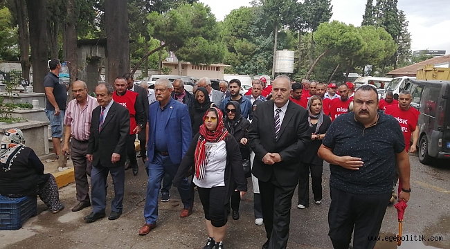 CHP&#039;li Kani Beko, Ailesi ve Disk Genel-İş Ertan Andaç&#039;ı Mezarında Andı