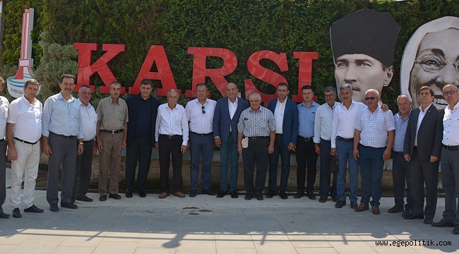 CHP&#039;li Polat ve Kozak Yaylası Muhtarlarından Soyer ve Tugay&#039;a Ziyaret