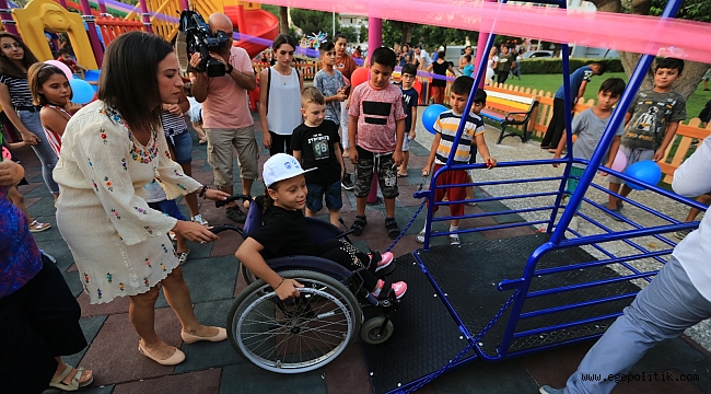 ENGELSİZ GEZİ PARKI TÖRENLE AÇILDI