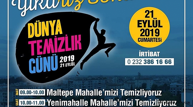 Hem sokaklar temizlenecek hem de bisiklet sürülecek