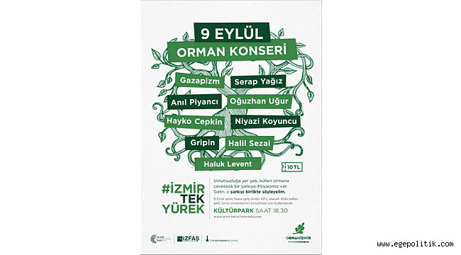 İzmir&#039;de 9 Eylül&#039;de anlamlı konser