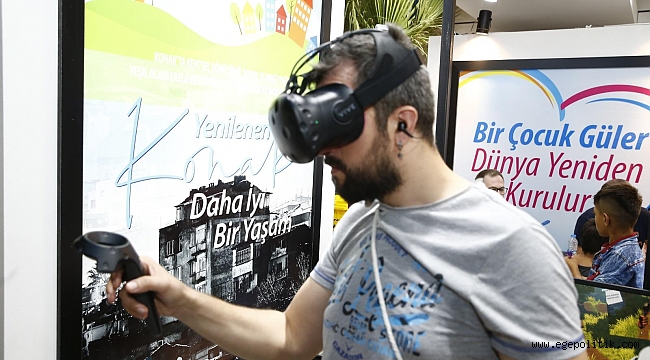 KONAK BELEDİYESİNİN STANDI İLGİ ODAĞI OLDU