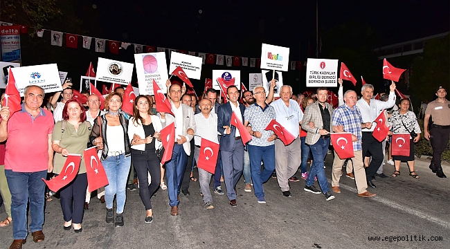 Kurtuluş coşkusu Bornova’da 97’inci kez yaşandı