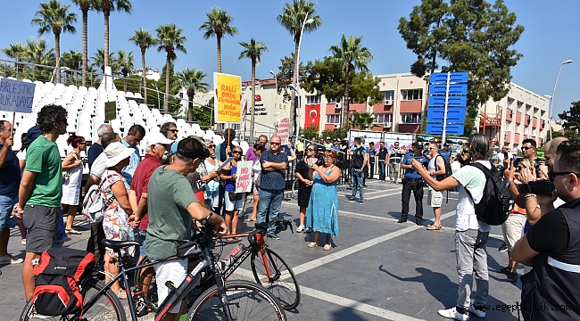 MARMARİS’TE DÜNYA RALLİSİ BAŞLAMADAN PROTESTOLAR BAŞLADI!