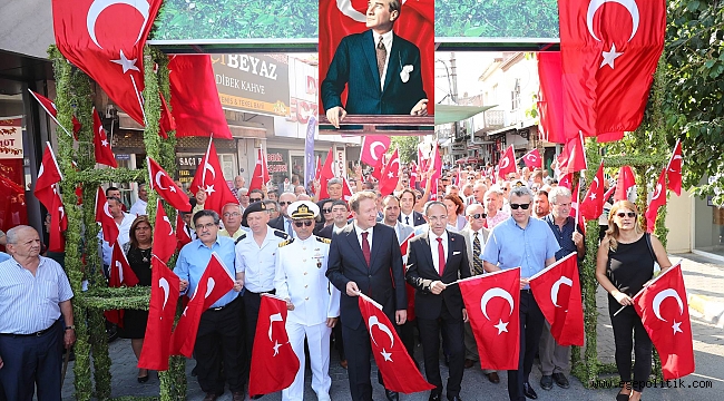 Urla coştu, Başkan Oğuz oynadı