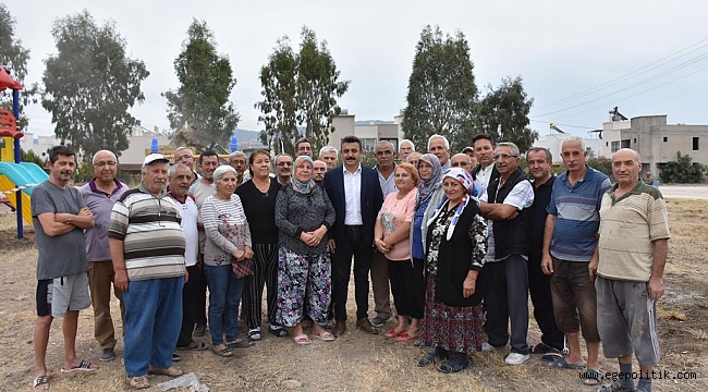 Vatandaş istedi Başkan Kırgöz hayata geçirdi