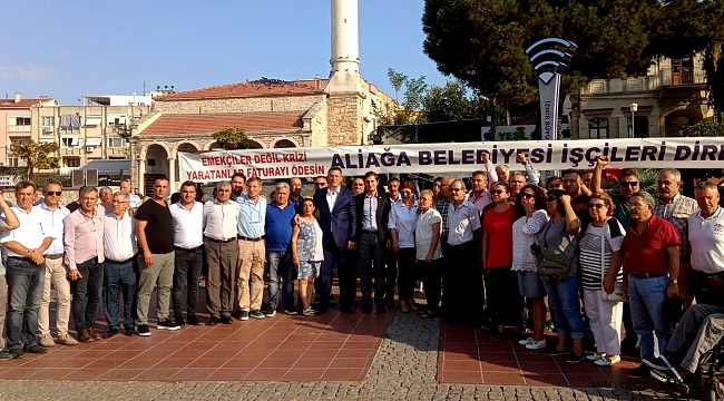 YÜCEL, ALİAĞA’DA DİRENEN İŞÇİLERLE BULUŞTU