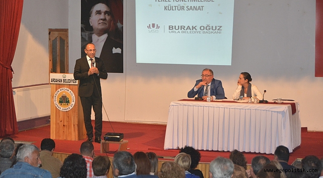 Başkan Burak Oğuz Ardahan’da Urla’yı Anlattı