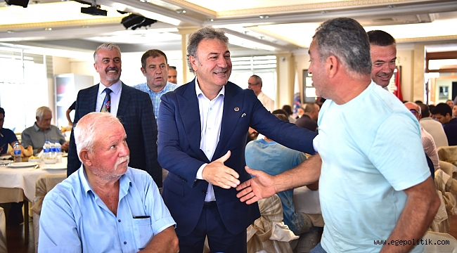 Başkan İduğ, 3. Sanayi Sitesi’nde  esnafın sofrasına konuk oldu