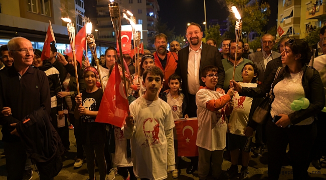 Çiğli'de Coşkulu Cumhuriyet Kutlaması