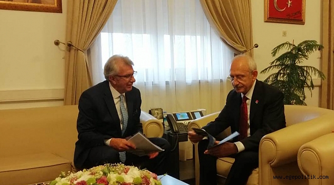 Eriş’ten CHP Lideri Kılıçdaroğlu’na ziyaret