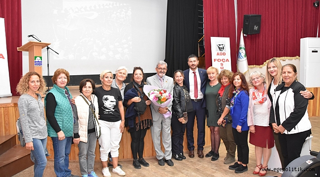 FOÇA’DA ‘‘CUMHURİYET ve KADIN’’ KONULU SÖYLEŞİ