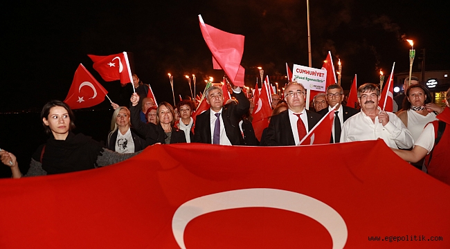 Güzelbahçe’de 96.yıl coşkusu