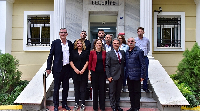 Başkan İduğ’a DİSK desteği