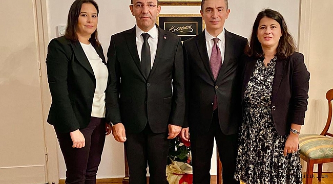 BAŞKAN OĞUZ: “ATAMIZIN DOĞDUĞU EVDE OLMAK GURUR VERİCİ”