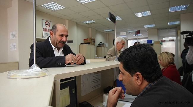 Bayraklı Belediyesinde vezneler hafta sonu açık