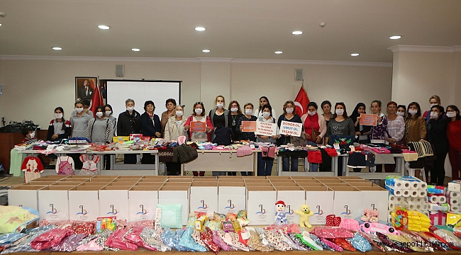 Bayraklılı kursiyerlerden LÖSEV'e bağış