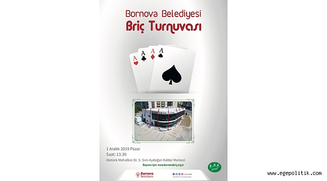 Briç heyecanı Bornova'da yaşanacak