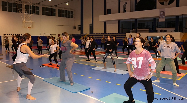 Çeşme’de şimdi spor zamanı!