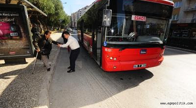 İzmir’de engellilerin otobüs seyahati kolaylaşacak