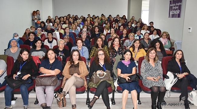 Menemenli kadınlar çalıştayda buluştu