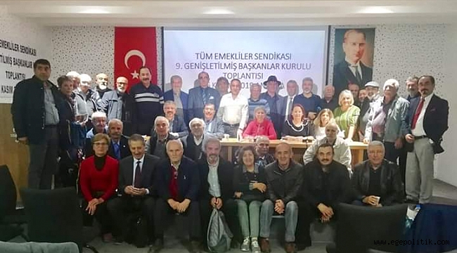 TÜM EMEKLİLER SENDİKASI BAŞKANLARI ANKARA’DAYDI