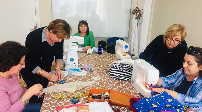 URLALI KADINLARA EKONOMİK HAYATTA DESTEK DEVAM EDİYOR