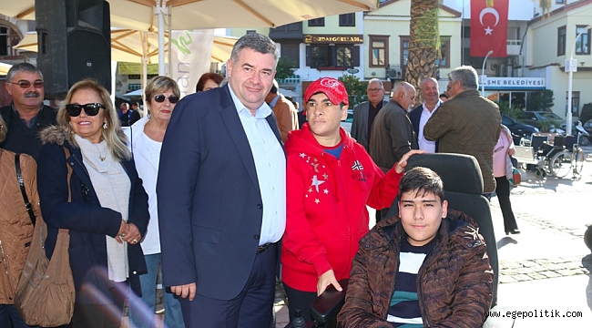 Başkan Oran,   “Engelsiz bir Çeşme için el ele çalışacağız!”