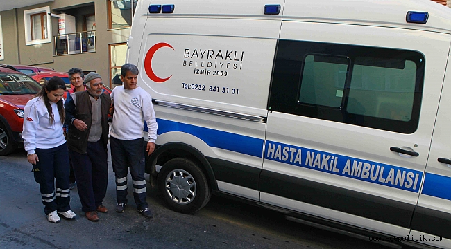 Bayraklı’da 2 bin hastaya ambulans hizmeti