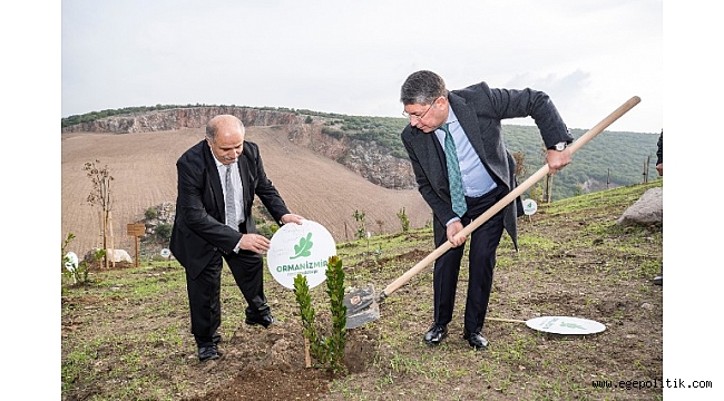 Berlinli Türk İş İnsanları İzmir Ormanlarını Unutmadı