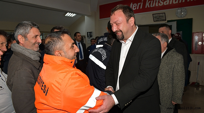 Çiğli Belediyesi’nde yeni yıl kutlaması